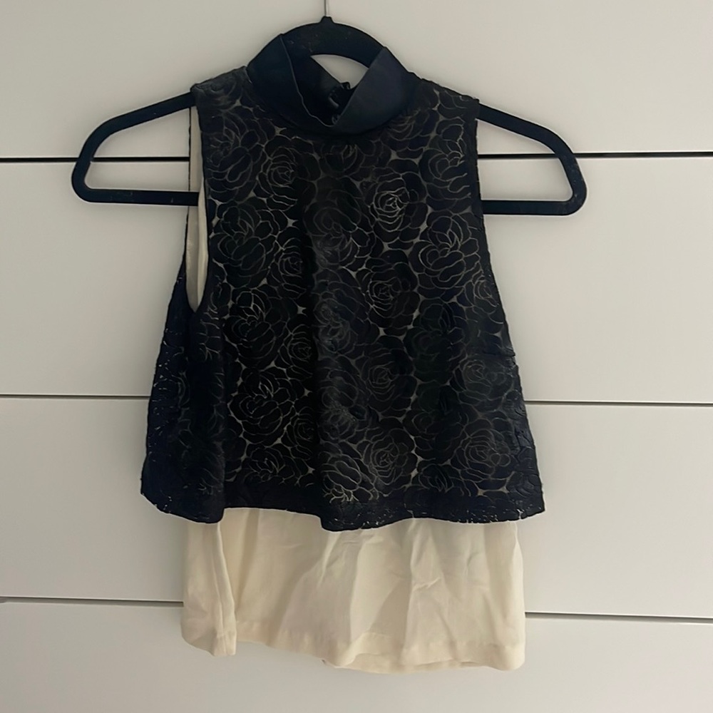 ALC Rose Lace Top